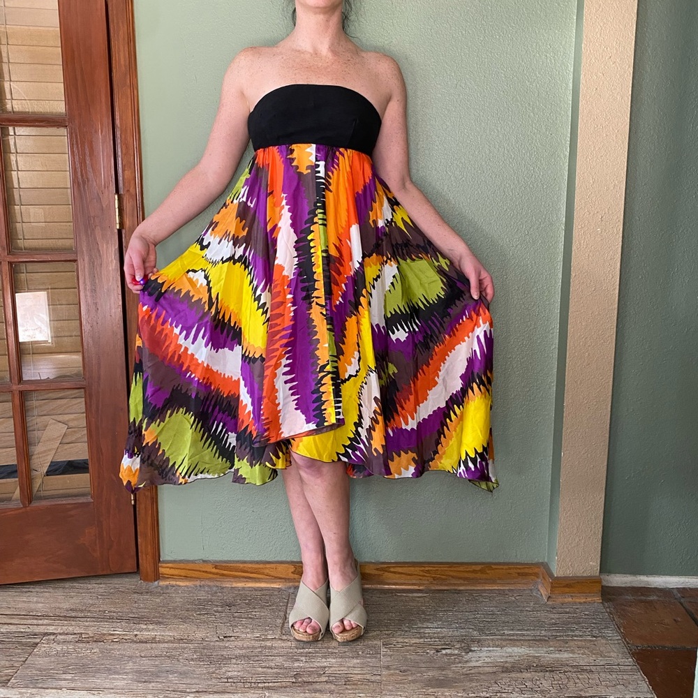 Trina Turk Strapless Dress